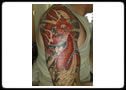 Dragon Tattoo phase three, inked at Real Art Tattoo